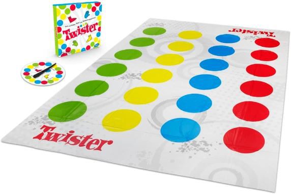 Hasbro Gaming Twister, Partyspiel für 6,82€ (statt 18€)   auf französisch