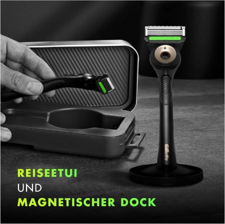 Gillette Labs Nassrasierer mit Premium Magnetdock ab 14,20€ (statt 27€)