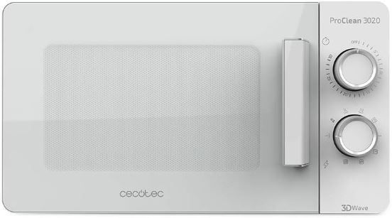 Cecotec ProClean 3020 Mikrowelle mit 20L für 54,90€ (statt 68€)