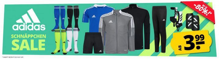 🔥 SportSpar adidas Schnäppchen Sale ab 2,79€ + 5€ Extra Rabatt ab 60€