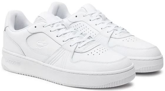 Lacoste L001 Leder Sneaker in Weiß für 87,99€ (statt 130€)