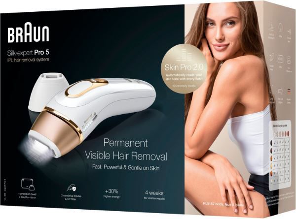 Braun IPL Silk Expert Pro 5 Haarentfernungsgerät für 299€ (statt 350€)