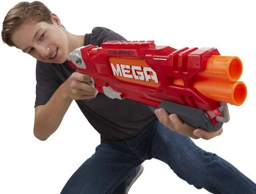 Hasbro Nerf MEGA Doublebreach Spielzeugblaster für 16,83€ (statt 33€)