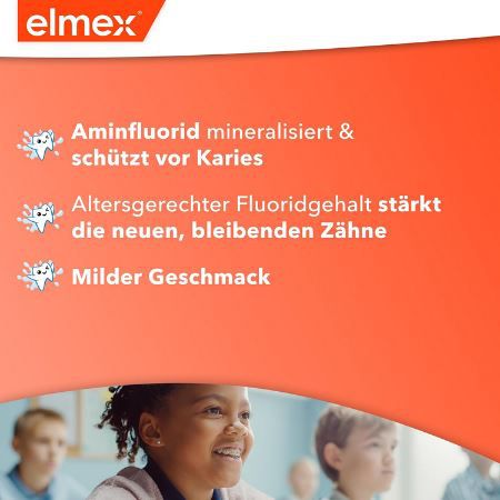 elmex Junior Zahnpasta, 6 12 Jahre, 75ml ab 2,84€ (statt 4€)