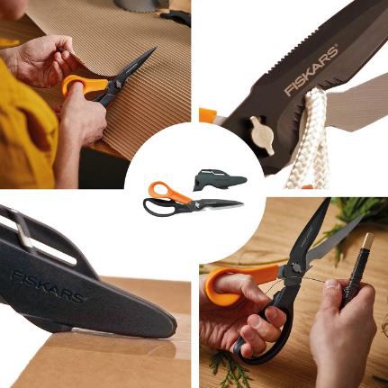 ✂️ Fiskars Cuts + More Mehrzweckschere mit trennbaren Klingen für 18,95€ (statt 24€)