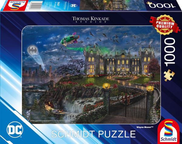 Schmidt Spiele Thomas Kinkade, DC Wayne Manor, 1000 Teile Puzzle für 11,10€ (statt 16€)