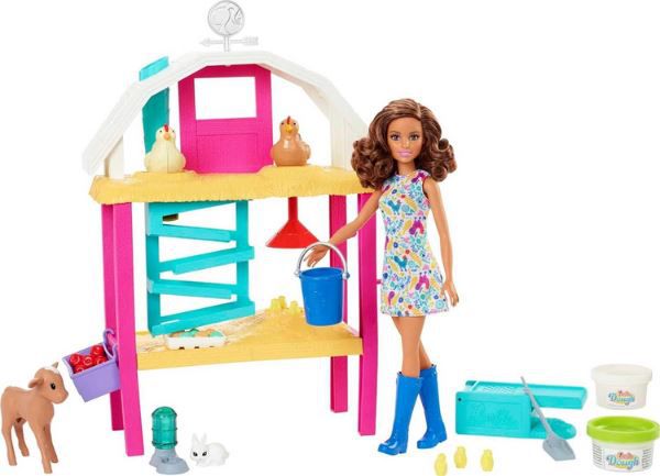 Barbie Farm Spielset mit Puppe für 18€ (statt 35€)