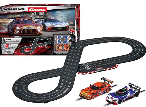 Carrera Evolution Flames and Fame Rennbahn für 85,90€ (statt 104€)