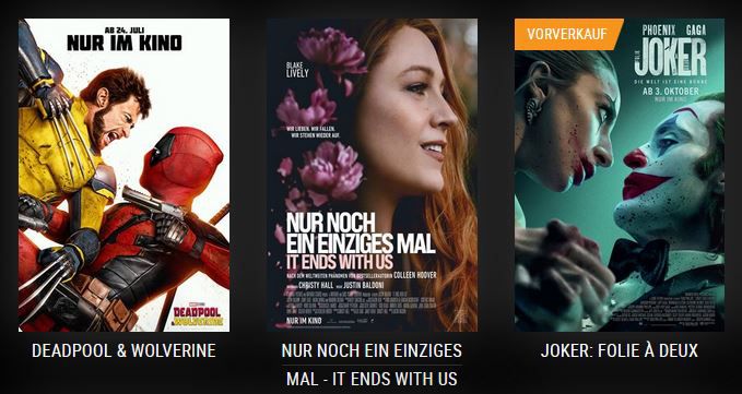 🎞️ Cinemaxx for4Friends Kinoabend mit 4 Tickets, Drinks + Popcorn für 44€