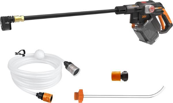 Worx WG633E.9 Hydroshot Akku Hochdruckreiniger bis 56 Bar für 109,65€ (statt 129€)