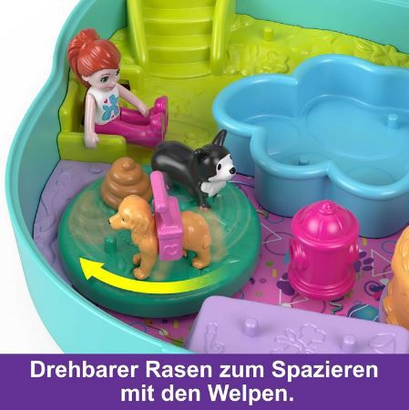 Polly Pocket Hunde Party Schatulle, Spielset für 9,99€ (statt 18€)