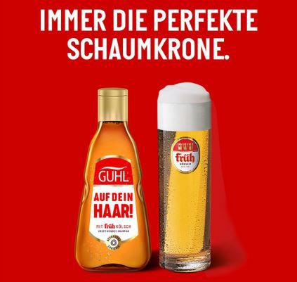 Guhl Bier Shampoo mit Früh Kölsch, 250ml ab 3,01€ (statt 4€)