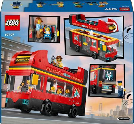 LEGO City 60407 Doppeldeckerbus für 15,99€ (statt 23€)