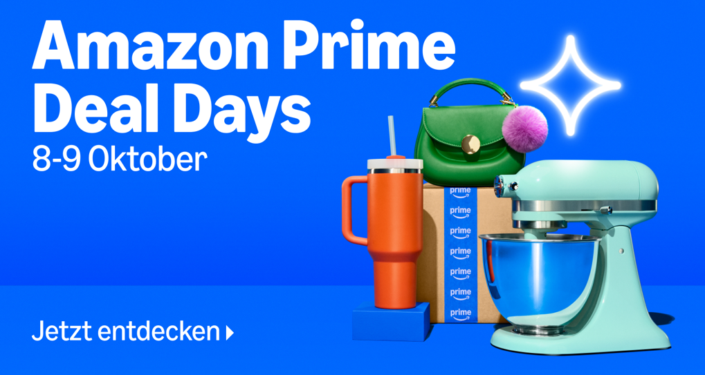 🔥2. Prime Day!🔥 Amazon Prime Days 2024 am 8. & 9. Oktober