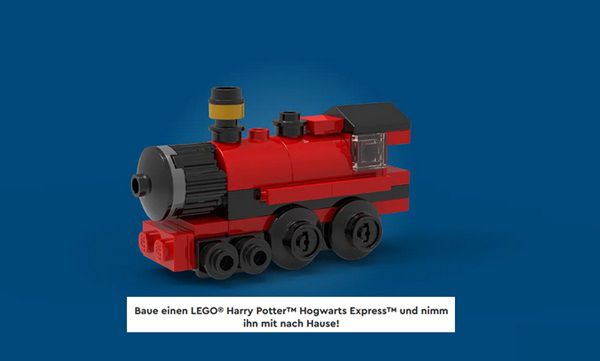 Gratis: LEGO Harry Potter Hogwarts Express bei Bauaktion in LEGO® Stores am 4.+5.9.