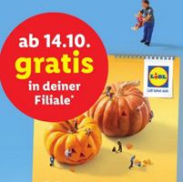 Gratis: Familienkalender 2025 bei Lidl