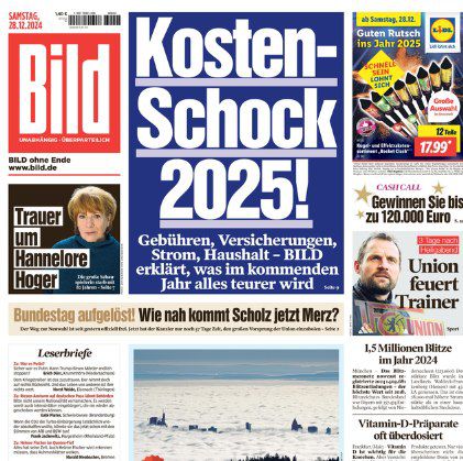 📄 Kostenlos: BILD Zeitung 12 Tage lesen + GRATIS Kaffeebecher oder Nackenkissen