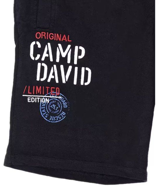 2x CAMP DAVID Sweat Shorts mit Baumwollanteil für 29,40€ (statt 52€)