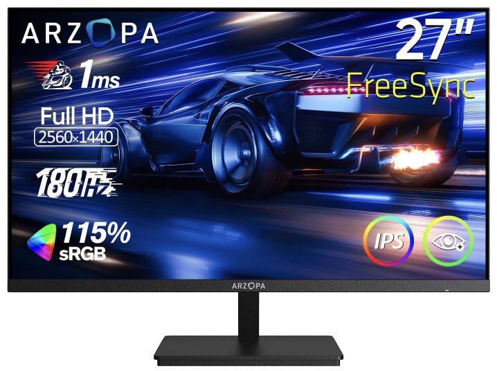 ARZOPA M1RC Gaming Monitor mit 180 Hz für 147,99€ (statt 200€)