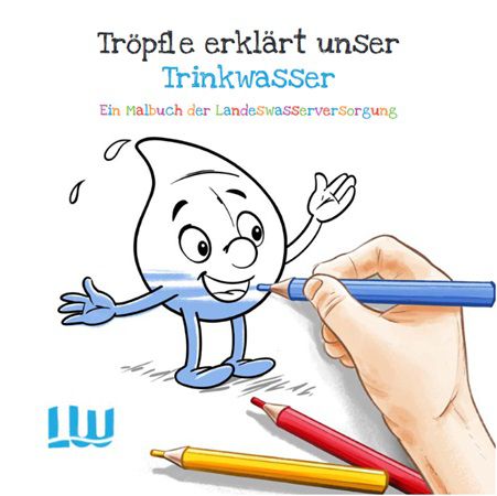 Gratis: Malbuch zum Thema Trinkwasser