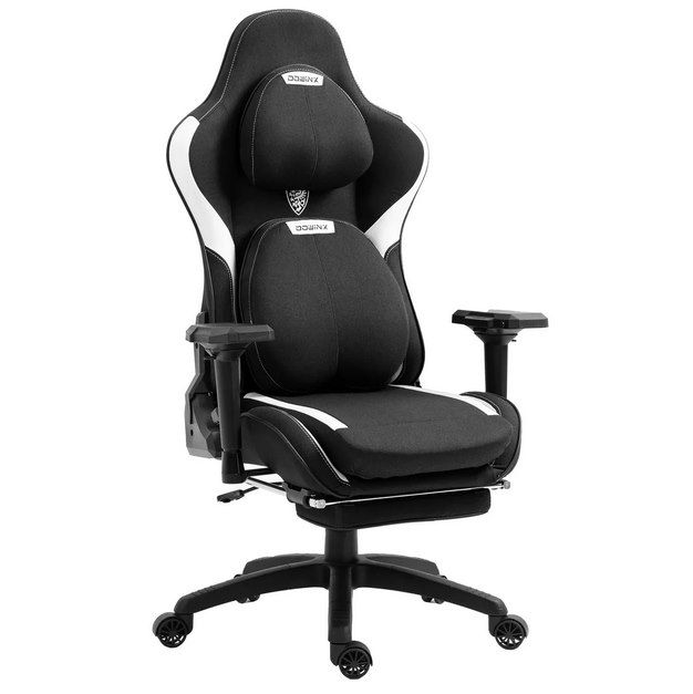 Dowinx LS MK85 Gaming Stuhl aus Stoff mit austauschbaren Kissen für 150€ (statt 300€)