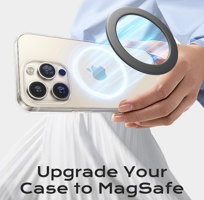 2x LISEN MagSafe Magnet Ring für Smartphones für 5,78€ (statt 14€)