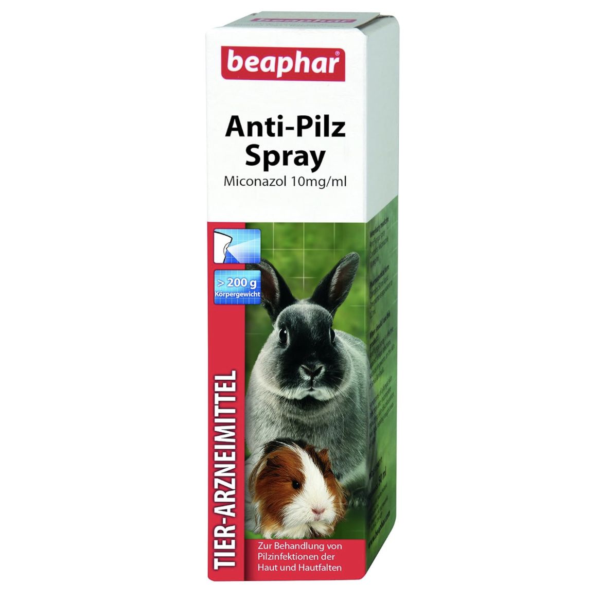 50ml beaphar Anti Pilz Spray für Kleinnager für 7€ (statt 13€)