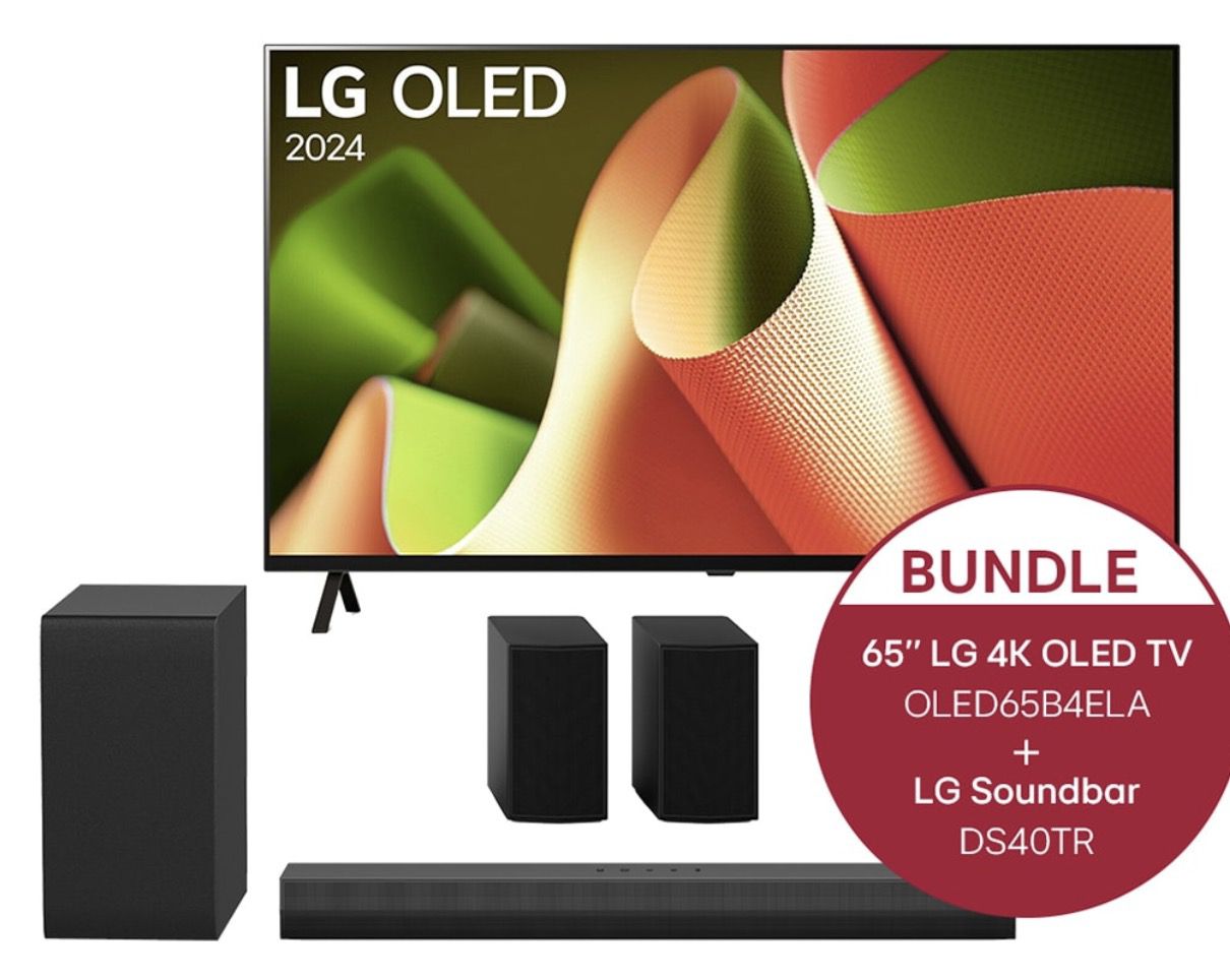 📺 LG OLED65B4ELA 65 OLED Fernseher +LG 400W Soundsystem für 1.221,67€ (statt 1.998€)