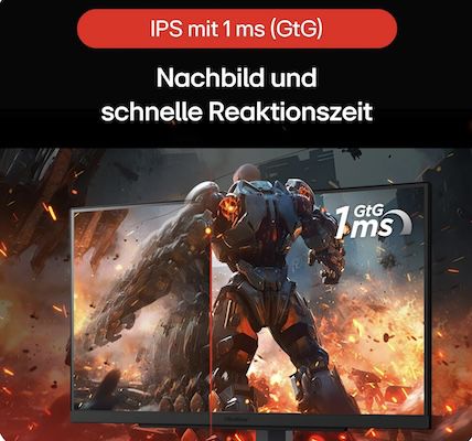 LG Electronics UltraGear™ QHD Gaming IPS Monitor 27 für 229,99€ (statt 275€)