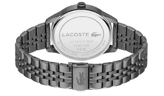 ⌚️Lacoste Analoge Herrenuhr mit grauem Edelstahlarmband für 137,81€ (statt 150€)