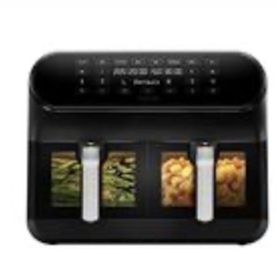 CHEFREE Dual Zone 8L Heißluftfritteuse mit Sichtfenster für 119,99€ (statt 149€)