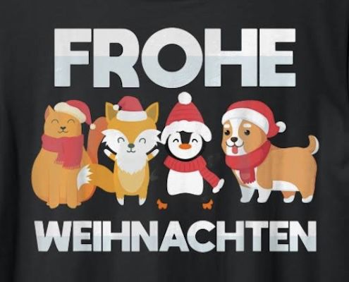 Frohe Weihnachten T Shirt für 16,99€ (statt 20€)