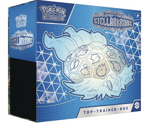 Pokémon Sammelkartenspiel: Karmesin & Purpur – Stellarkrone für 43,99€ (statt 51€)