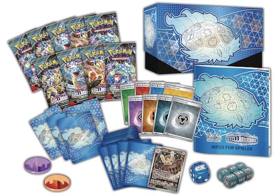 Pokémon Sammelkartenspiel: Karmesin & Purpur – Stellarkrone für 43,99€ (statt 51€)