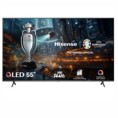 Hisense 55E7NQ Pro – 55 Zoll QLED Fernseher für 450,49€ (statt 576€)