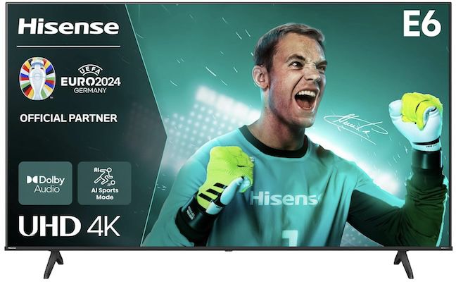 📺Hisense 58E6NT   58 Zoll UHD Fernseher für 361€ (statt 442€)