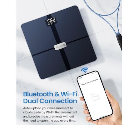 RENPHO Körperfettwaage mit WLAN  und Bluetooth Funktion für 33€ (statt 41€)