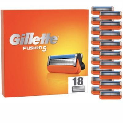 18x Ersatzklingen für Gillette Fusion 5 für 44,29€ (statt 50€)