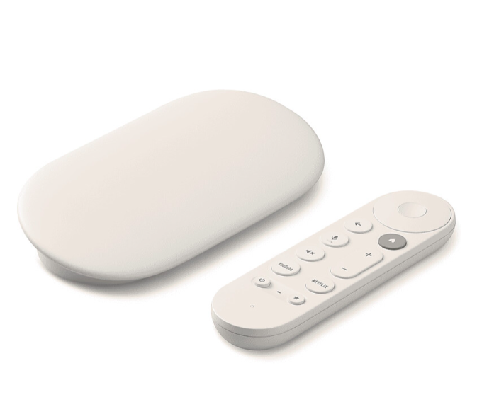 Google TV Streamer 4K Fernbedienung mit Sprachsuche für 100€ (statt 157€)