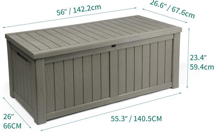 YITAHOME abschließbare Gartenbox (450L) für 74,99€ (statt 160€)