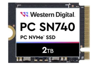 Western Digital PC SN740 M.2 2230 2TB für 100,39€ (statt 200€)