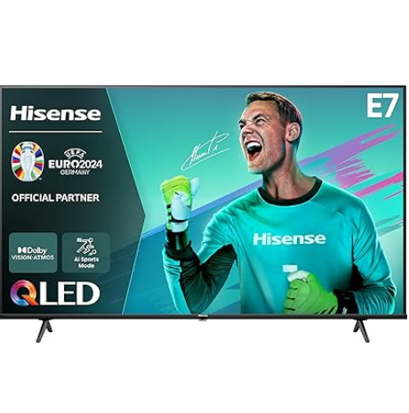 Hisense 50E7NQ 50 Zoll QLED UHD TV für 319€ (statt 436€)