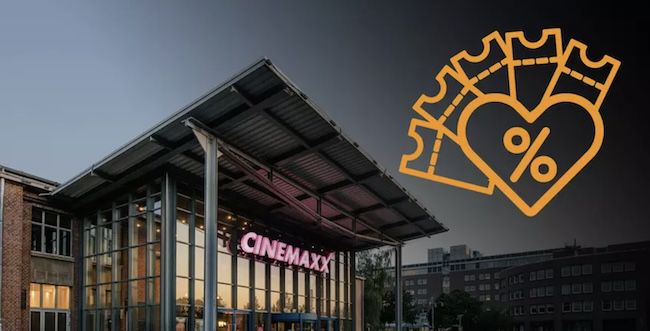 📽️ TOP! 10 Cinemaxx Kinogutscheine inkl. Zuschlag & Loge für 59,90€