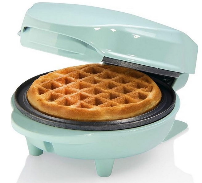 🧇 Bestron Mini Waffeleisen im Retro Design Mint für 11,99€ (statt 22€)