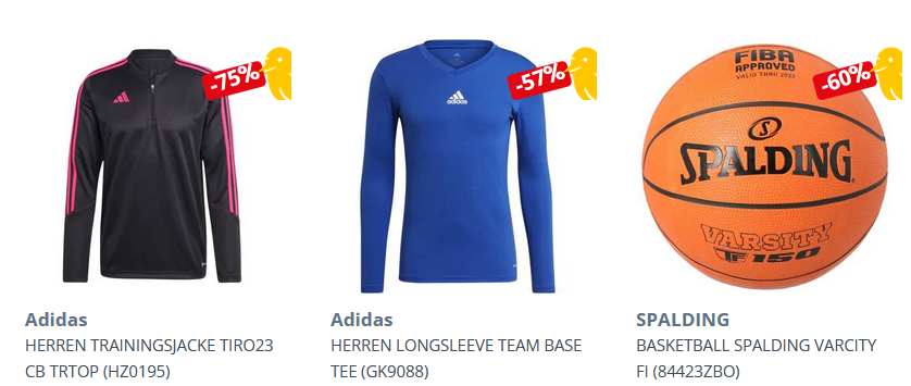 Top! Picksport mit Angeboten für 10€ + VSK Sportfashion