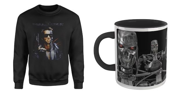 🤖 Terminator Sweatshirt, Fleece Decke & Tasse für 39,99€ (statt 70€)