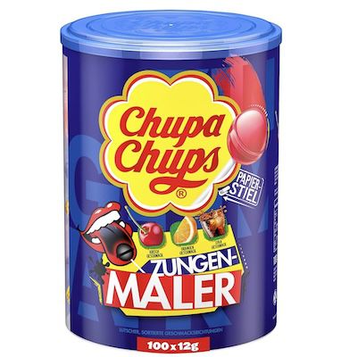 100er Pack Chupa Chups Zungenmaler Lutscher für 11,39€ (statt 16€)