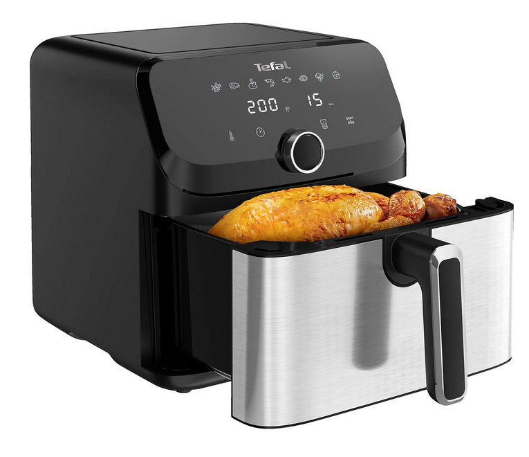 TEFAL EY855D Easy Fry Mega Heißluftfritteuse für 79,99€ (statt 108€)