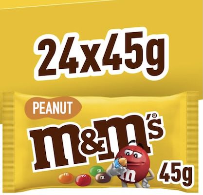 😋 24er Pack M&M’S Schokolinsen mit Erdnusskern (1,1kg) ab 9,74€ (statt 14€)