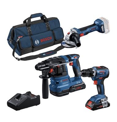 🛠️ Bosch 18V Combo Kit inkl. 2 Akkus für 401,99€ (statt 492€)